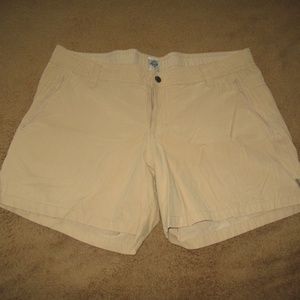 prAna Breathe Shorts Tan/Biege Size L Large B3